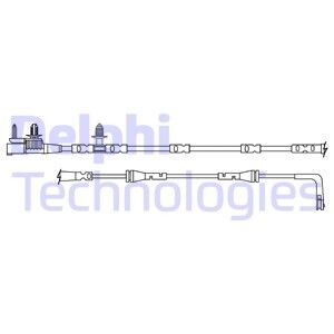 Датчик зносу гальмівних колодок Delphi LZ0314