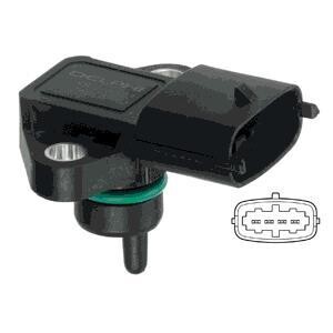 Датчик тиску в колект. всмоктування Delphi PS10151
