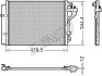 Радіатор кондиціонера DENSO DCN43006 (фото 1)