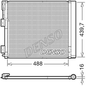 Радіатор кондиціонера DENSO DCN46028