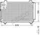 Радіатор кондиціонера DENSO DCN50044 (фото 1)