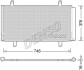 Радіатор кондиціонера DENSO DCN50048 (фото 1)