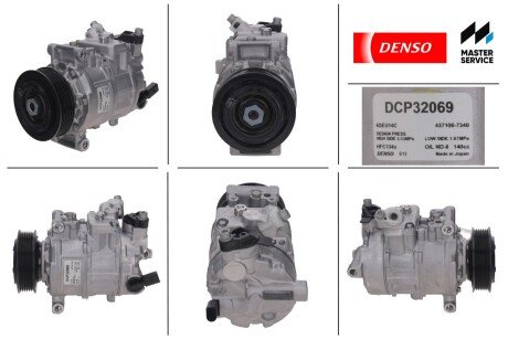 Компресор кондиціонера DENSO DCP32069 (фото 1)