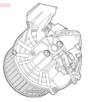 Моторчик пічки Expert 06-16 DENSO DEA07003