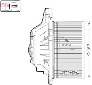 Вентилятор обігрівача HYUNDAI/KIA I30/Ceed "1,0-2,4 "09>> DENSO DEA41015