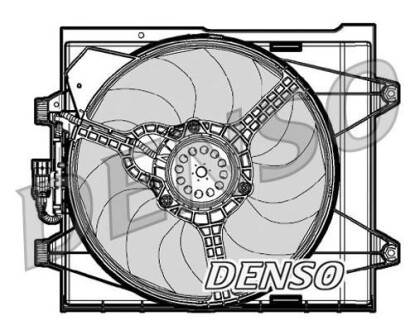 Вентилятор радіатора DENSO DER09046