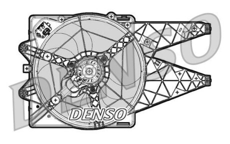 Вентилятор радіатора DENSO DER09065