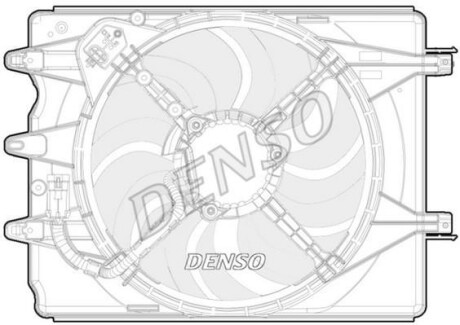 Вентилятор радіатора DENSO DER09068