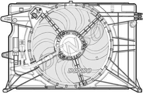 Вентилятор радіатора DENSO DER09073
