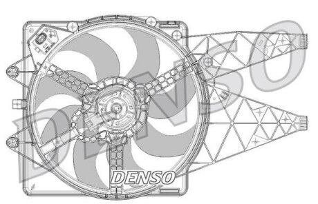 Вентилятор радіатора DENSO DER09094