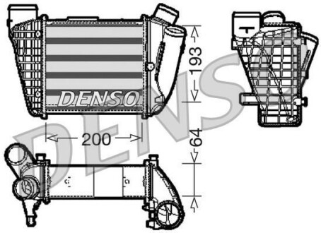 Інтеркулер DENSO DIT02004
