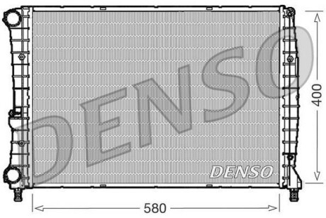 Радіатор двигуна DENSO DRM01002