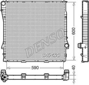 Радіатор двигуна DENSO DRM05112