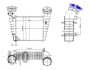 Радіатор інтеркулера PASSAT 1.8 00-05 DEPO 053-018-0001 (фото 1)