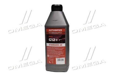 Антифриз G12+ STANDARD-40 LONG LIFE Червоний (0,9 кг) <ДК> Dk-Дорожная Карта 4802877306