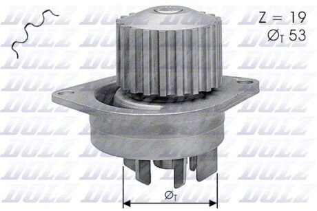 Насос водяний DOLZ C113