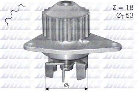 Насос водяний DOLZ C114