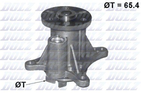 Водяний Насос CITROEN C5/407/607 "2.7HDI "04>> DOLZ C137