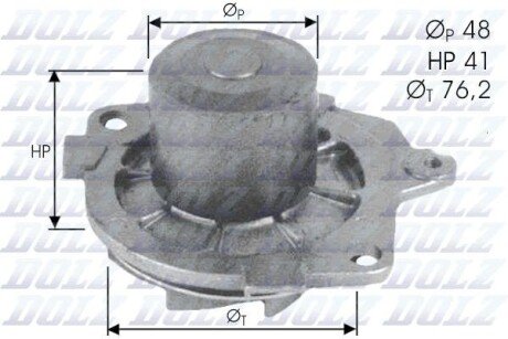 Насос водяний DOLZ S314