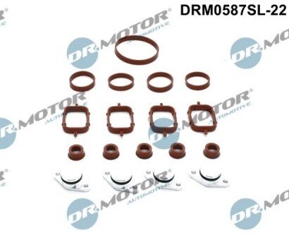 Комплект прокладок гумових DR.MOTOR DRM0587SL-22