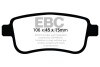 Гальмівні колодки тюнінгові EBC DP42025R (фото 1)