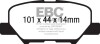 Гальмівні колодки тюнінгові EBC DP42171R (фото 1)