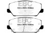 Гальмівні колодки тюнінгові EBC DP42343R (фото 1)