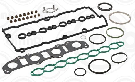 Комплект прокладок (верхній) Volvo S60/S80/S90/V40/V60/V70/V90/XC40/XC60/XC70/XC90 2.0D 13- ELRING 187.680