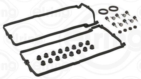 Прокладка кришки клапанів BMW 5 (E60)/7 (E65) 01- (1-4 циліндр) (к-кт) ELRING 632.070 (фото 1)