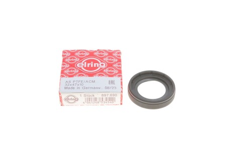 Сальник двигуна N VAG CAYB/CRBC/CRLB/CFCA/CFWA 32X47X10 RWDR-ACM PTFE ELRING 897.690