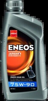 Олива трансміс.75W-90 GEAR OIL API GL-5, 1л, синт. Eneos EU0080401N