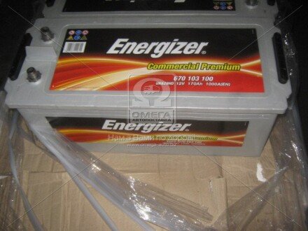 Акумулятор 170Ah-12v CP (513х223х223), полярність зворотна (3), EN1000 Energizer 670 103 100