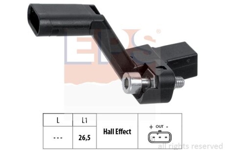 AUDI датчик імпульсів А1/А3/А4/А5 08-, SKODA FABIA III, OCTAVIA III EPS 1.953.772