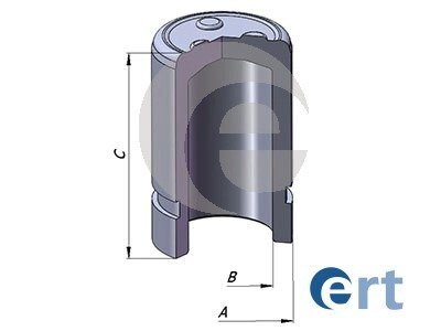 Поршенек супорта TOYOTA Yaris -05 ERT 150817-C