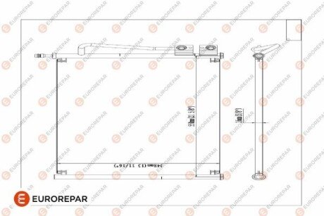 8418991000 РАД?АТОР КОНДИЦ?ОНЕРА EUROREPAR 1609634480