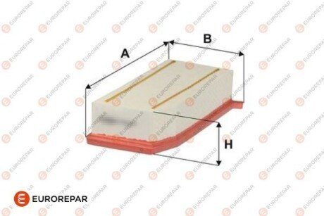 Фільтр повітряний EUROREPAR 1616267580