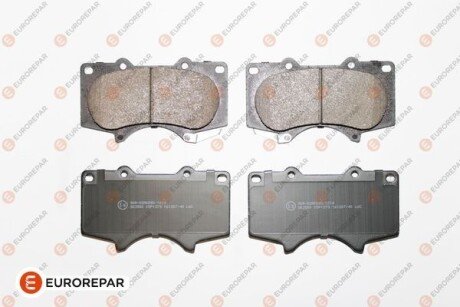 TOYOTA гальмівні колодки передн.Land Cruiser 02-,Fortuner,Mitsubishi Pajero IV 07- EUROREPAR 1639379080