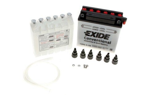 Акумулятор мото 12V/5,5Ah/45A EXIDE 12N5,5-3B