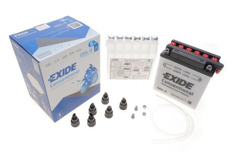 Акумулятор 5Ah-12v (120х60х130) R, EN65 EXIDE EB5L-B