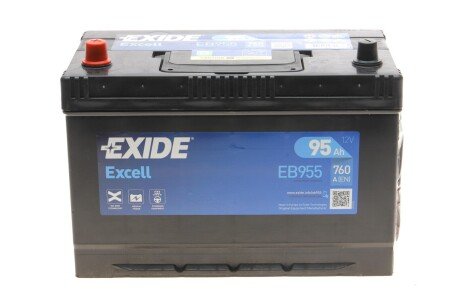 АКБ 6СТ-95 L+ (пт760) (необслуг) Asia EXCELL EXIDE EB955