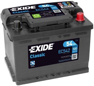 DEL|RMA0021820|Акумулятор EXIDE EC542