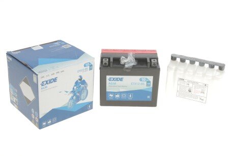 Акумулятор 10Ah-12v AGM (150х87х130) L, EN150 EXIDE ETX12-BS