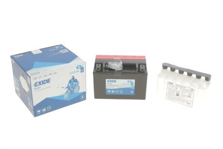 Акумулятор 8Ah-12v AGM YTX9-BS ст.код (150х87х105) L, EN120 EXIDE ETX9-BS