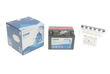 Акумулятор EXIDE ETZ14-BS