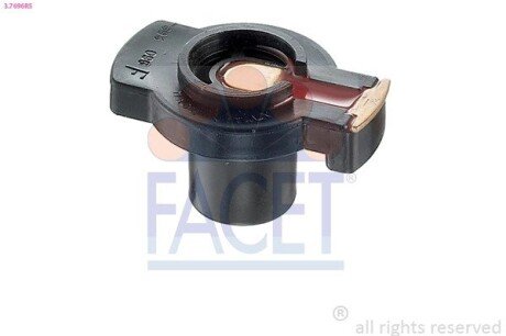 Бігунок розподільника запалювання Ducato 2.0 90-94/Volvo 340-360 1.4 82-88 FACET 37696RS