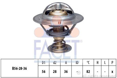 Термостат FACET 7.8222S (фото 1)