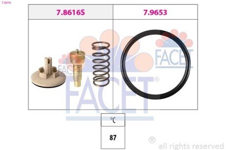 Термостат FACET 7.8616