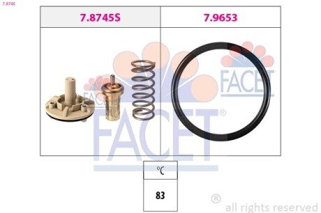 Термостат FACET 7.8745