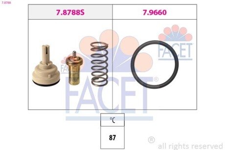 Термостат FACET 7.8788