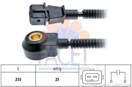 Датчик детонации KIA/Hyundai (99-) (9.3090) FACET 93090